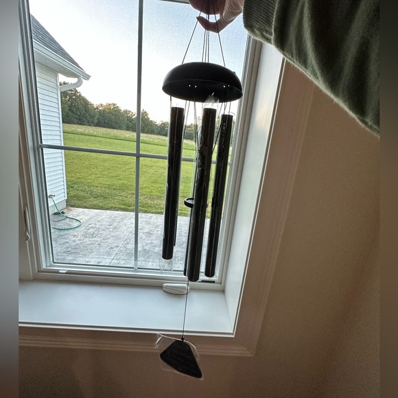 Other - Sympathy Black Wind Chimes for Bereavement